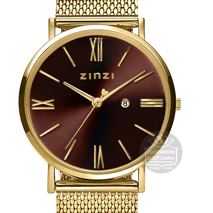 Zinzi horloge ZIW536M Roman Bruin - Afbeelding 3