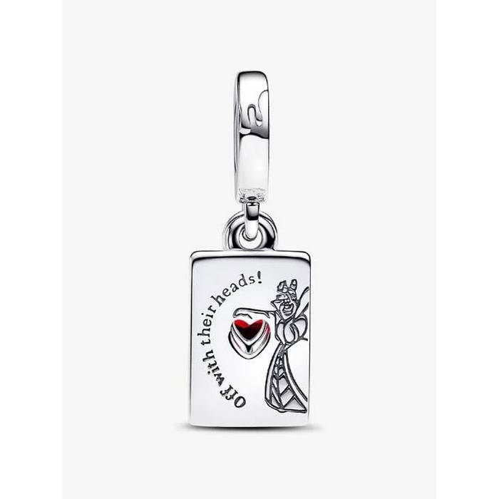 Pandora X Disney Villains bedel Silver Hartenkoningin Charm 793420C01 - Afbeelding 3