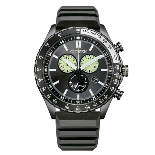 Citizen AT2565-05E horloge Eco-Drive Chrono Zwart
