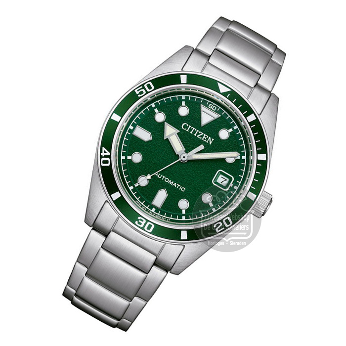 Citizen NJ0220-52X horloge Automatic Groen - Afbeelding 3