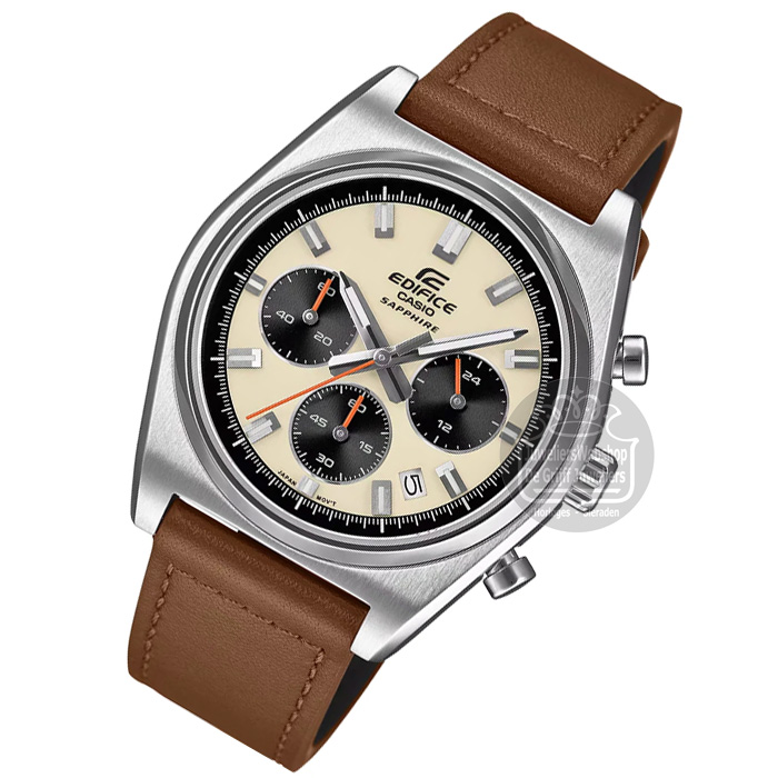 Casio EFB-730L-7AVUEF Edifice Chronograaf Leer - Afbeelding 3