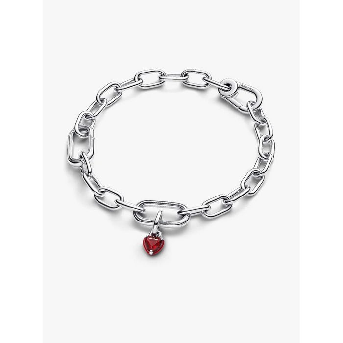 Pandora Bedel Silver Rood Chakra Hart Mini Charm 793042C05 - Afbeelding 3