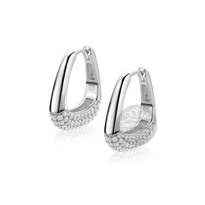 Zinzi Oorbellen ZIO2806 Zilver Zirkonia - Afbeelding 4