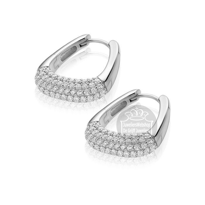 Zinzi Oorbellen ZIO2806 Zilver Zirkonia - Afbeelding 3