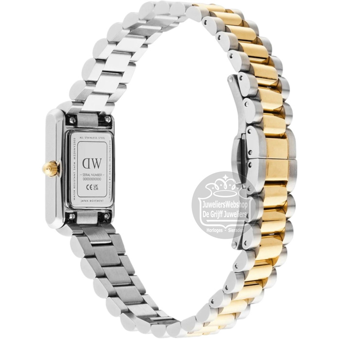 Daniel Wellington Horloge Bound Mini 3-link DW00100932 Bicolor - Afbeelding 5