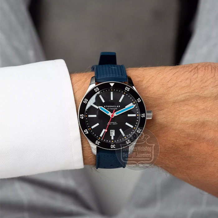 Sternglas Marus 2.0 Automatik Herenhorloge S02-MA43-KA05 Blauw - Afbeelding 3