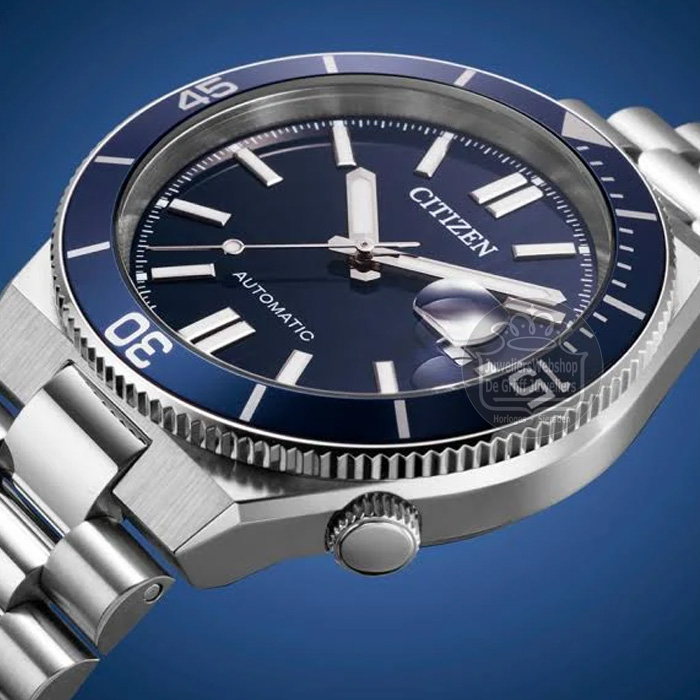 Citizen NJ0230-59L horloge Automatic Blauw Tsuyosa Shore - Afbeelding 6