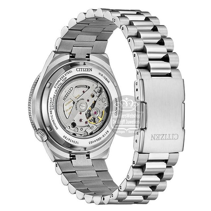 Citizen NJ0231-56L horloge Automatic Lichtblauw Tsuyosa Shore - Afbeelding 3