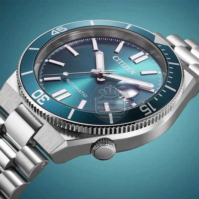 Citizen NJ0231-56L horloge Automatic Lichtblauw Tsuyosa Shore - Afbeelding 5