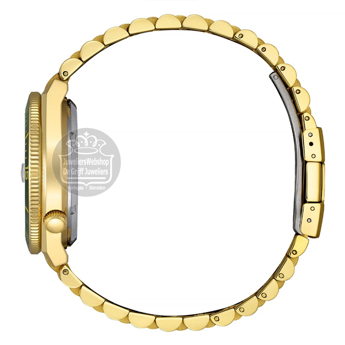 Citizen NJ0232-53X horloge Automatic Goldplated Groen Tsuyosa Shore - Afbeelding 3