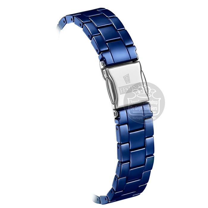 Festina F20751-5 Dameshorloge Ceramic Blauw - Afbeelding 5