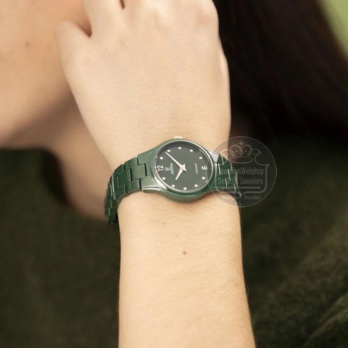Festina F20751-6 Dameshorloge Ceramic Groen - Afbeelding 6