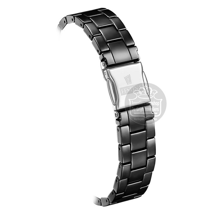 Festina F20751-7 Dameshorloge Ceramic Zwart - Afbeelding 5