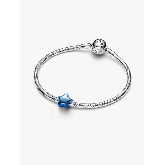 Pandora Bedel Silver Blauwe Ster Charm 794382C01 - Afbeelding 3