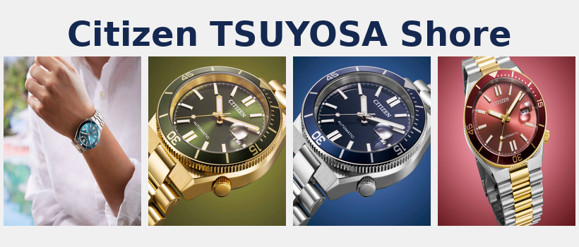 Citizen TSUYOSA Shore horloges serie