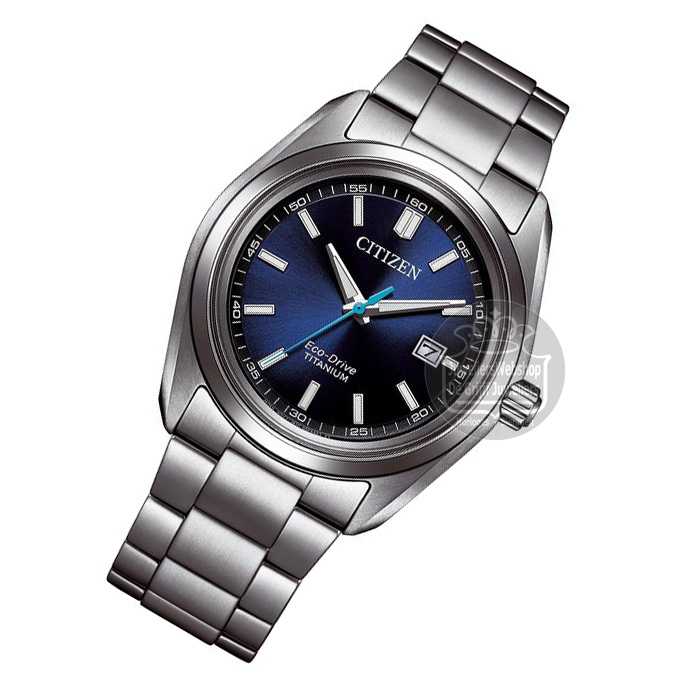 Citizen AW1900-50L horloge Eco-Drive Blauw Titanium - Afbeelding 5
