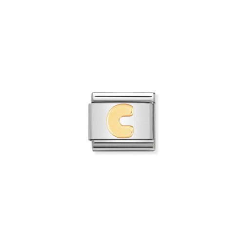 Nomination Schakel 030101/03 Letter C Goud