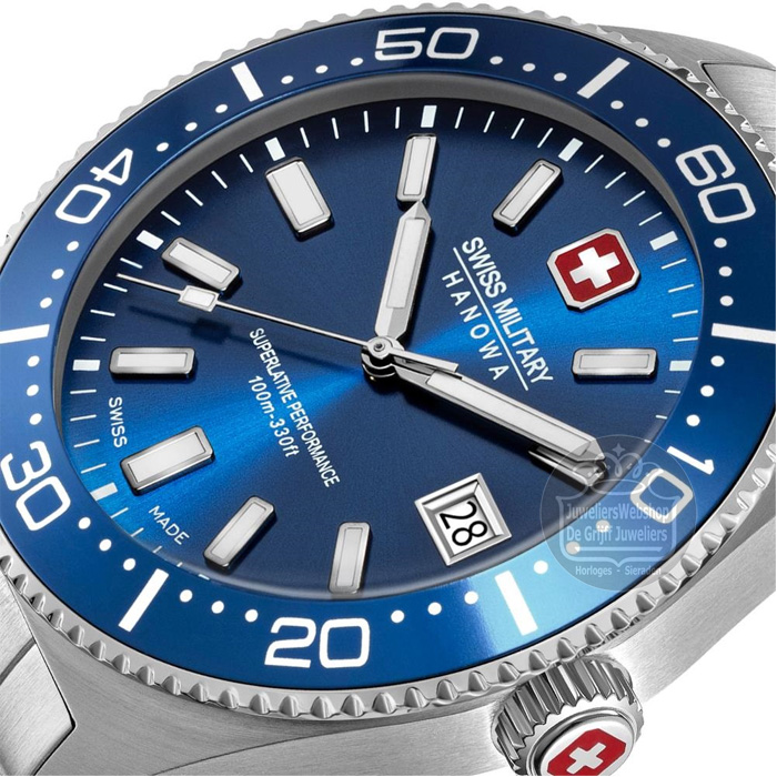 Swiss Military Hanowa Nomad horloge SMWGH0004904 - Afbeelding 5