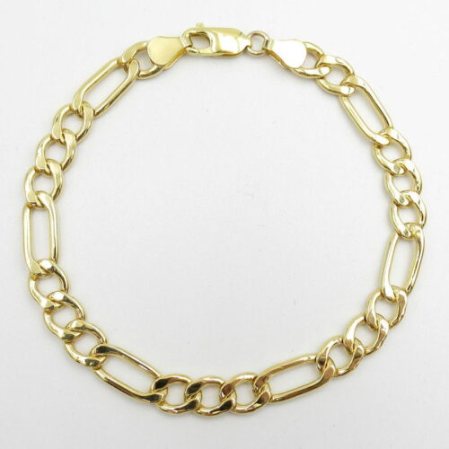 Fjory Gouden Figaro Armband 40-F0721 21cm