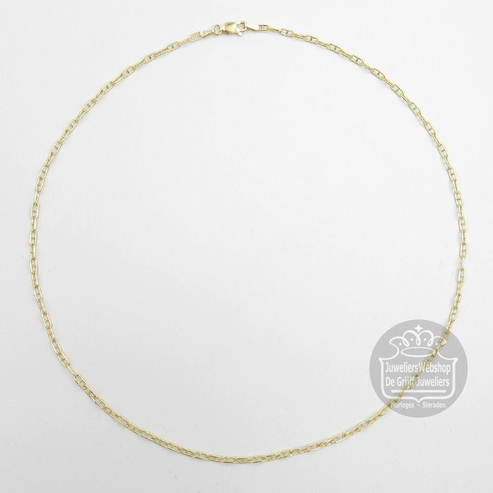 Mori Gold Filté 14 Karaat Mariner Collier 40-GF-MAS02445 45cm - Afbeelding 3