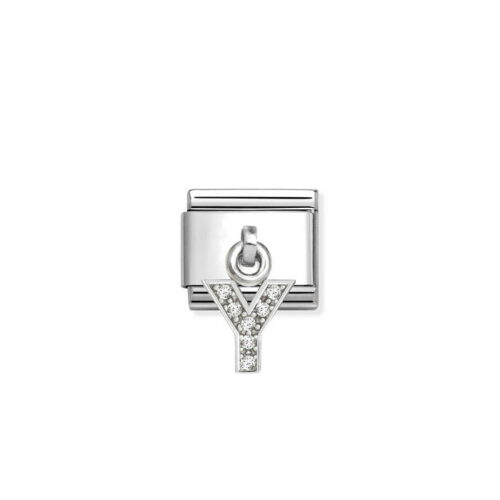 Nomination Schakel 331818/25 Letter Y Hanger Zilver