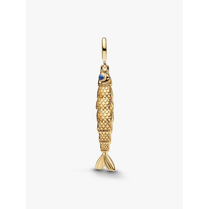Pandora Bedel Goldplated Scharnierende Vis Charm 764686C01 - Afbeelding 5