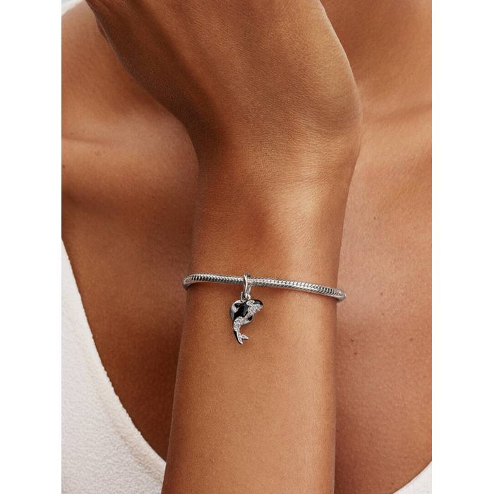 Pandora Bedel Silver Orka Hangende Charm 794683C01 - Afbeelding 3