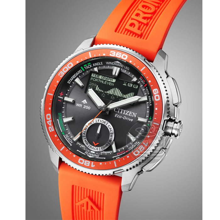 Citizen Wave Tracker JV3000-13E horloge - Afbeelding 5