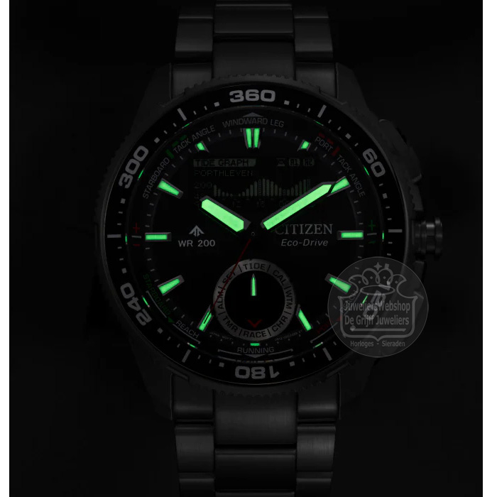 Citizen Wave Tracker JV3001-53E horloge - Afbeelding 4