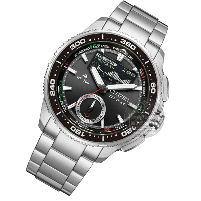 Citizen Wave Tracker JV3001-53E horloge - Afbeelding 7
