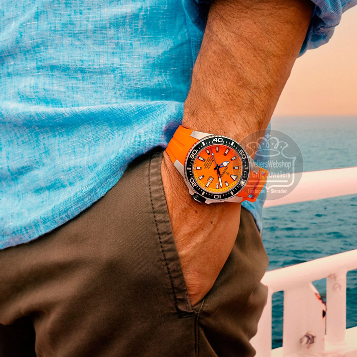 Festina F20664-4 Herenhorloge Diver Oranje - Afbeelding 3