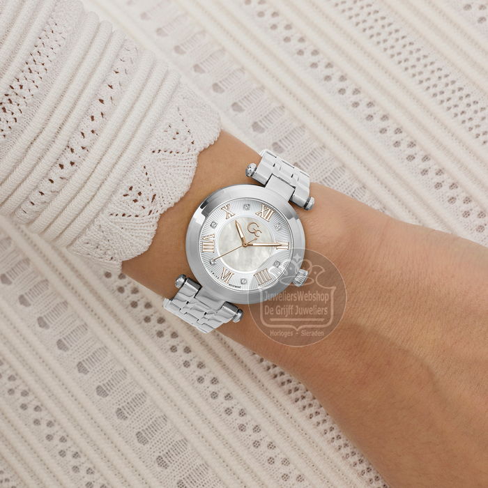 Guess Collection Gc Horloge TopChic Dames Z63001L1 Parelmoer - Afbeelding 6