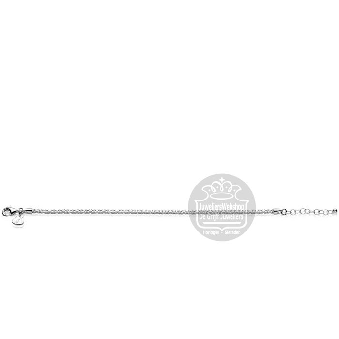 Zinzi Armband ZIA2846 Zilver Koningsschakel Massief - Afbeelding 4