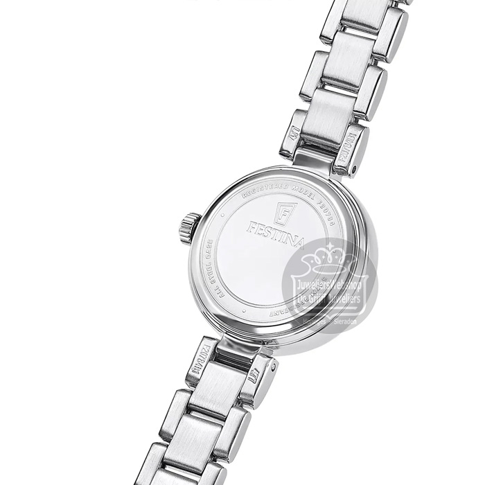 Festina F20784-2 dameshorloge Mademoiselle Staal - Afbeelding 5