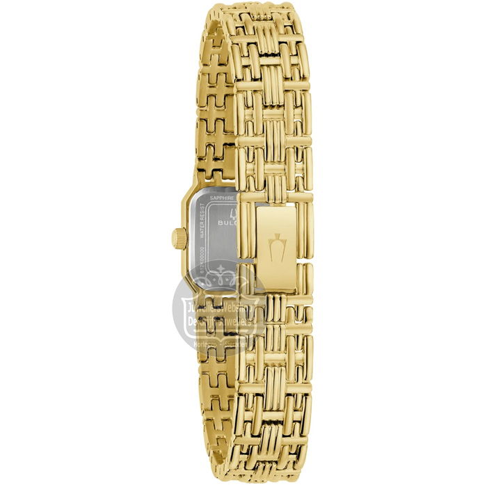 Bulova Goddess of Time Dameshorloge 97P184 Sophia Goldplated - Afbeelding 4