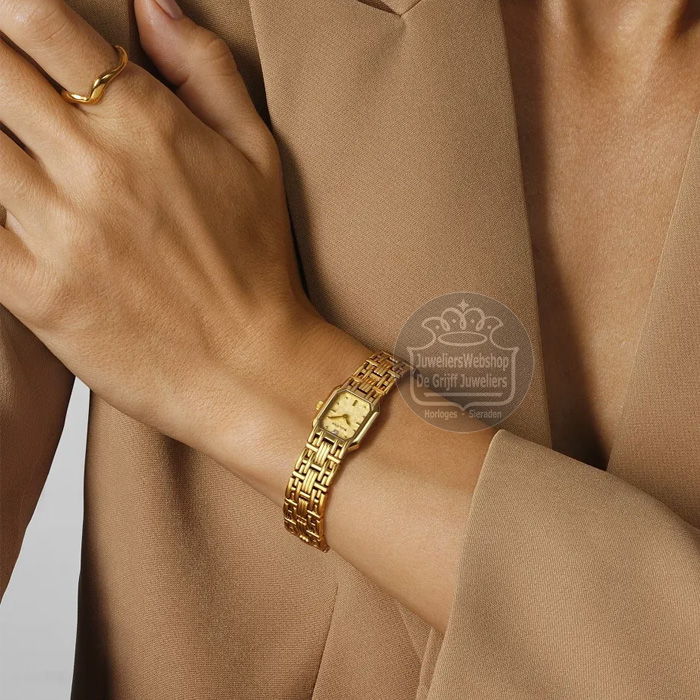 Bulova Goddess of Time Dameshorloge 97P184 Sophia Goldplated - Afbeelding 5