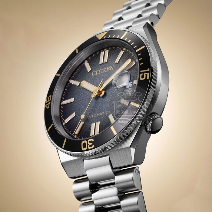 Citizen NJ0238-57E horloge Automatic Zwart Tsuyosa Limited Edition - Afbeelding 5