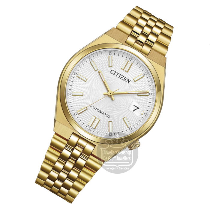 Citizen NK0032-56A horloge Automatic Tsuyosa goldplated - Afbeelding 3