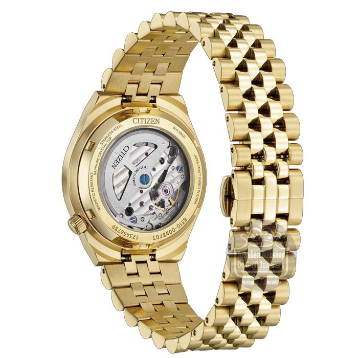 Citizen NK0032-56A horloge Automatic Tsuyosa goldplated - Afbeelding 4