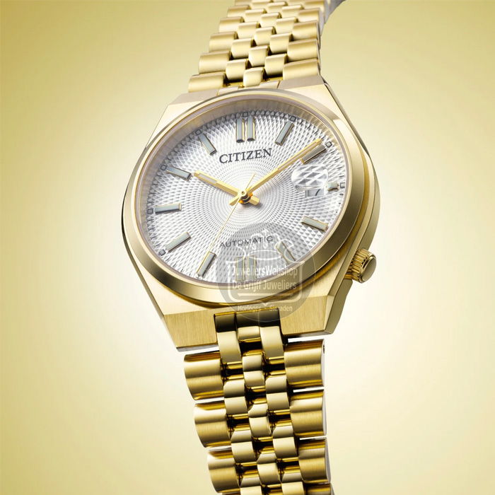Citizen NK0032-56A horloge Automatic Tsuyosa goldplated - Afbeelding 6