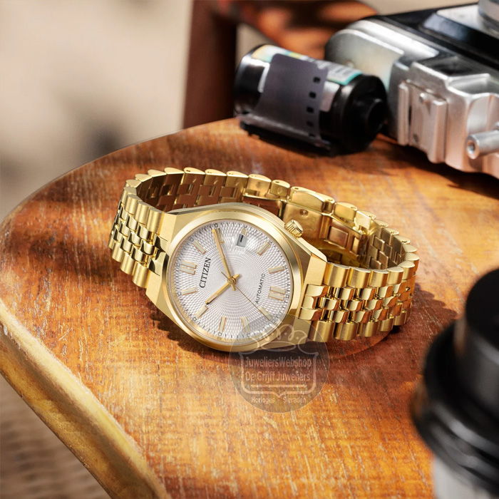Citizen NK0032-56A horloge Automatic Tsuyosa goldplated - Afbeelding 7