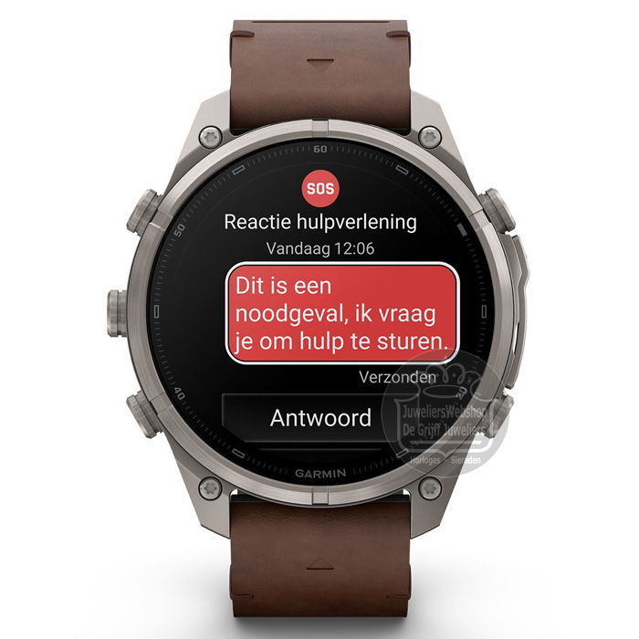 Garmin Fenix 9 Pro InReach 51mm Sapphire Amoled horloge 010-04337-41 GPS - Afbeelding 11