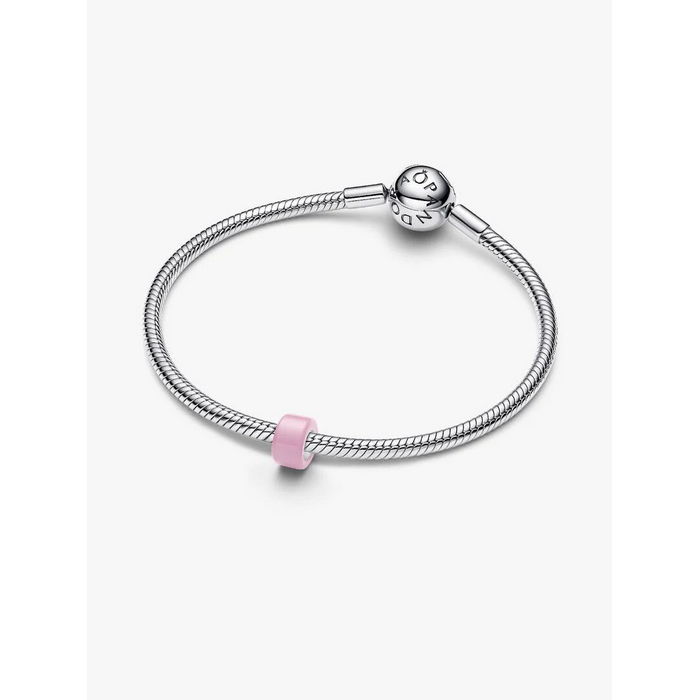 Pandora Bedel Silver Roze Muranoglas Mini Charm 794773C05 - Afbeelding 3