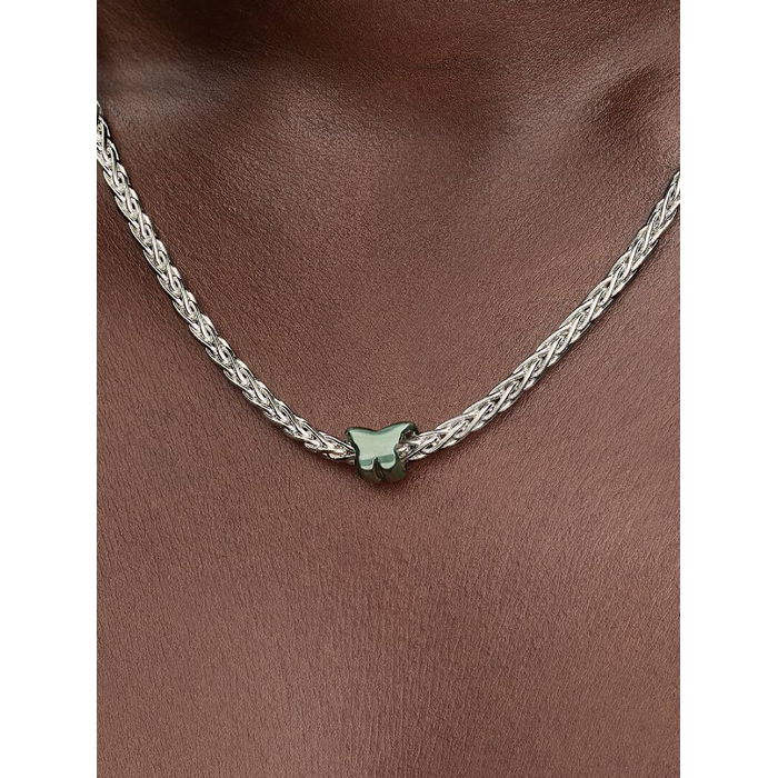 Pandora Bedel Silver Mini Groene Vlinder Charm 794783C01 - Afbeelding 4
