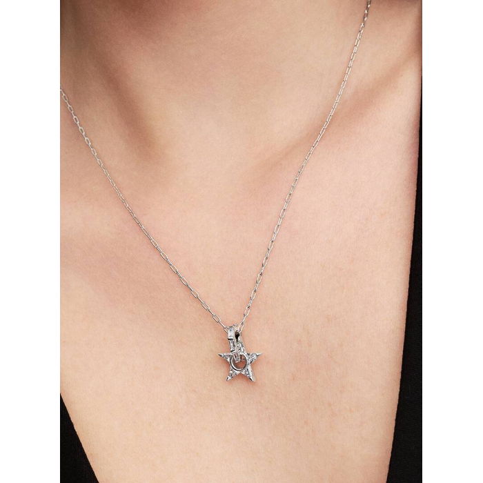 Pandora Collier Silver Opengewerkte Sprankelende Stella 395082C01 - Afbeelding 4