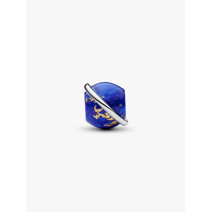 Pandora Bedel Hemelsblauwe Planeet Charm 735038C01 - Afbeelding 6