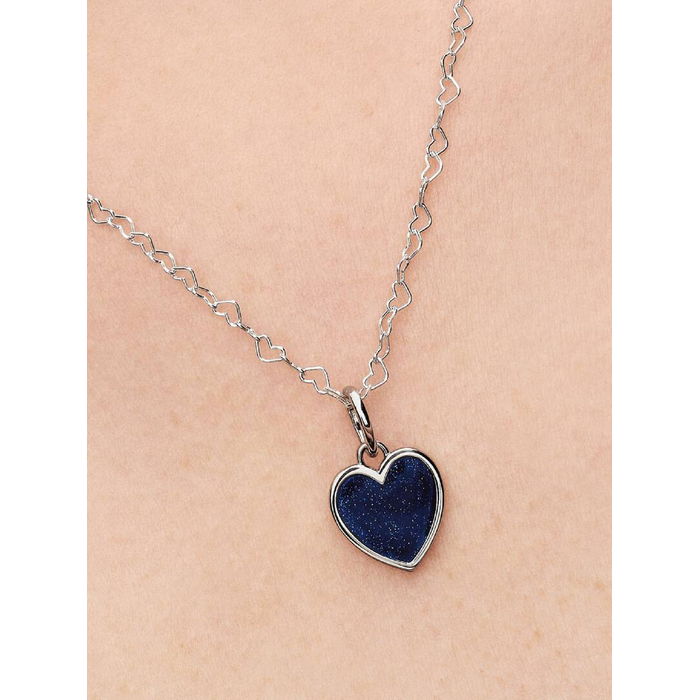 Pandora Bedel Blauw Hart Hangende Charm 735088C01 - Afbeelding 3