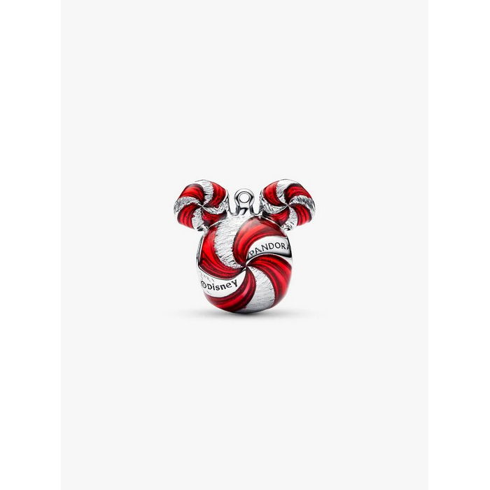 Pandora X Disney bedel Silver Mickey Mouse Kerstornament Charm 794948C01 - Afbeelding 6