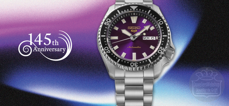 Seiko 5 Sports HDB003K1 SKX 145th Anniversary Edo Purple