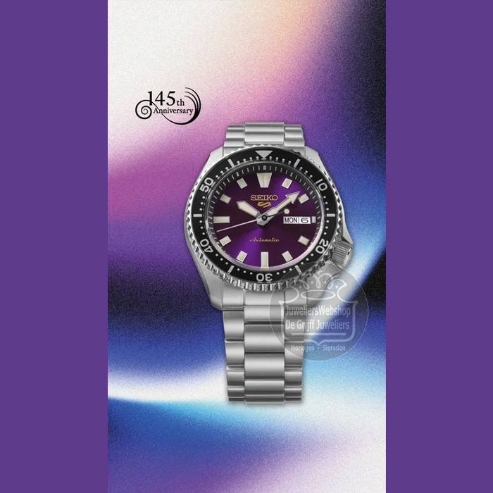 Seiko 5 Sports HDB003K1 SKX Limited Edition 145th Anniversary - Afbeelding 6